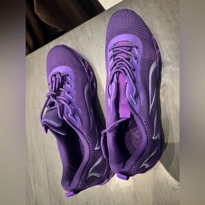 Brand new SIZE 11 purple running shoe.
